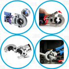Praska zaciskarka do RUR PEX hydrauliczna zestaw 12 matryc TH u V 15-32mm do instalacji wodnych, ręczna, wymienne