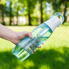 Butelka Filtrująca Bidon z Filtrem Aqualogis Aqua&Go Niebieska 500ml niebieski