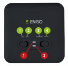 ENGO E20I-B BEZPRZEWODOWY INTERNETOWY STEROWNIK REGULATOR PIECA KOTŁA WIFI czarny