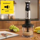 Blender ręczny Yoer wielofunkcyjny 8w1 +Tytanowe ostrza 1500W +14 elementów