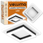 Lampa sufitowa LED 6500K Nowoczesny Plafon Łazienka Kuchnia Garderoba zimna biała barwa, zintegrowane źródło światła