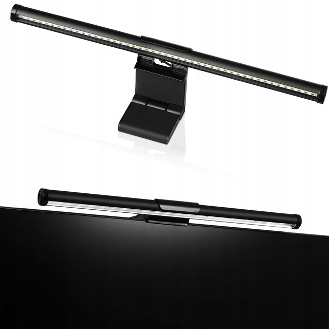 Lampka nad monitor LED regulowana dotykowa lightbar komputer listwa na USB oświetlenie biurkowe do pracy, zmienna barwa światła, stabilna podstawa