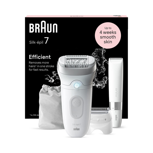 Depilator akumulatorowy Braun Silk-epil 7 7-441 na pęsety System masażu