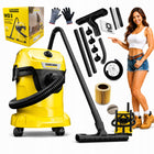 Odkurzacz karcher WD3 MAX bezworkowy przemysłowy turbo power XXL LUX yellow do warsztatu, zbiornik 17 l, moc 1400 w