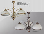 LAMPA WISZĄCA SUFITOWA ŻYRANDOL POKÓJ KUCHNIA SALON KORYTARZ LAMPA OLIMP 3 oprawa metalowa E27, ciemne drewno, stare