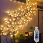 Girlanda KURTYNA GAŁĄZKA 1,8M 96 LED USB 8 trybów boże narodzenie ozdoba kurtyna świetlna