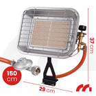 PIECYK NA GAZ PROMIENNIK GRZEJNIK GAZOWY UCHWYT NA BUTLE SŁONECZKO 4500W 4500 W