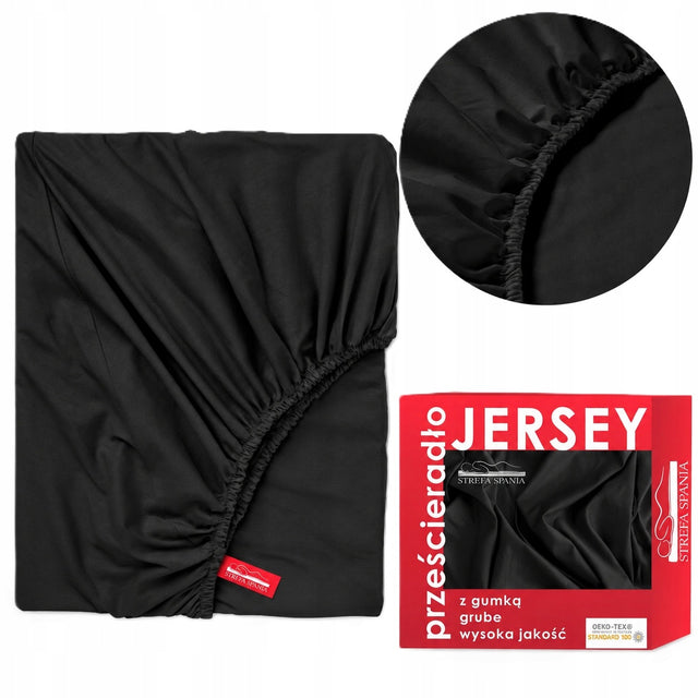 Prześcieradło 120X200 jersey z gumką wysoka polska jakość na materac o grubości do 20 cm, wielokolorowe tekstylia do sypialni