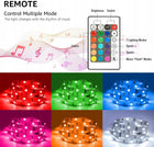 Taśma LED Lepro 15m (2x7,5M), taśma LED muzyczna z pilotem, RGB oświetlenie dekoracyjne, pasek świetlny do pokoju