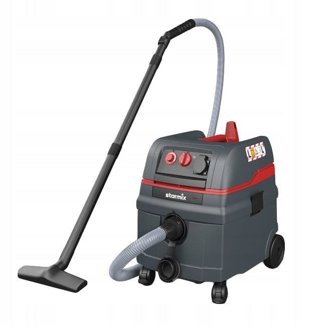 Odkurzacz przemysłowy starmix ISC L-1425 Basic 1400 w akcesoria warsztatowy do pyłu, zbiornik 25 l, filtracja klasy M