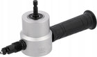 Adapter do cięcia blachy na wkrętarkę wiertarkę przystawka nożyce końcówka wycinak do metalu, grubość materiału do 1,8