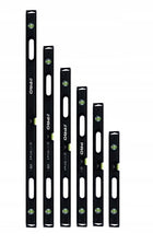 Poziomnica PRO900 heavy duty black 2XFREZ uchw. 200cm poziomica budowlana, libella do wyznaczania pionu i poziomu