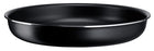 Patelnie Tefal ingenio extra czarna non-stick 24/28 cm zestaw 3 el do smażenia, odpinany uchwyt, do piekarnika i