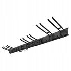 Wieszak Na Łopaty Uchwyt Na Narzędzia Ogrodowe Haki Listwa Garażowa 226kg metalowy organizer ścienny 10 miejsc, zaciski