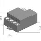Czujnik ruchu zmierzchu LED sensor mikrofalowy flat detektor obecności do lamp, automatyczne sterowanie oświetleniem