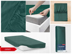 Prześcieradło z gumką 160x200 różne kolory na materac 25cm poliester, do łóżka, tekstylia sypialniane