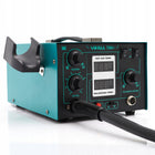 ZESTAW STACJA LUTOWNICZA 2W1 HOT AIR LUTOWNICA YIHUA 706+ GROTY MATA CYNA do napraw elektroniki, serwis PCB i SMD, 640