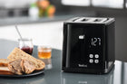 Toster tefal Toaster opiekacz TT640810 urządzenie do pieczywa, na 2 kromki, rozmrażanie chleba, 850 w, czarny