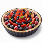 Forma do Tarty z Wyjmowanym Dnem Blacha do Pieczenia Non-Stick Okrągła 24cm foremka do quiche, wypieków, metalowa