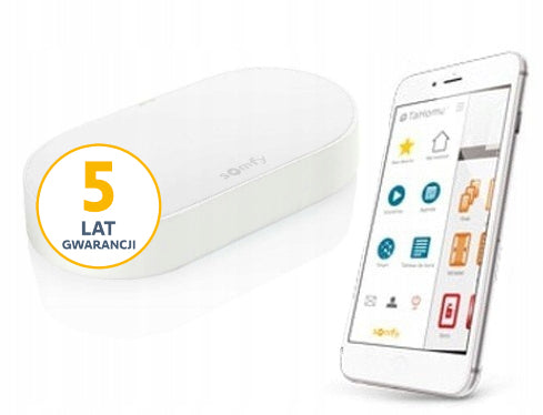 Somfy Connectivity Tahoma napęd na telefon Wi-Fi centrala sterująca