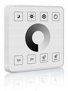 Ściemniacz LED sterownik panel naścienny dotykowy 360W radiowy MOC premium regulator jasności oświetlenia, do regulacji