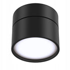 Oprawa natynkowa Lampa sufitowa GX53 Tuba Halogenowa ruchoma Spot LED czarne oczko punktowe, okrągły downlight do