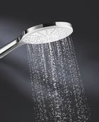 G6 Słuchawka prysznicowa grohe Vitalio SmartActive 150 3strumienie 2659700 rączka natryskowa okrągła srebrna do kabiny