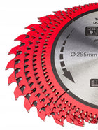Zestaw 5 tarcz Tarcza widiowa Do Drewna Piły Piła 255mm / 30mm Cięcia 2,8mm z 80 sztuk