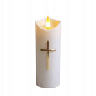 6 X ŚWIECZKA LED ELEKTRYCZNY WKŁAD DO ZNICZY ŚWIECA EFEKT PŁOMIENIA 7136 lampka nagrobna, cmentarna, 15 cm, ponad 75 h