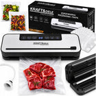 Zgrzewarka próżniowa do żywności automatyczna pakowarka mocna folia zestaw hermetyczne pakowanie produktów, 150 w