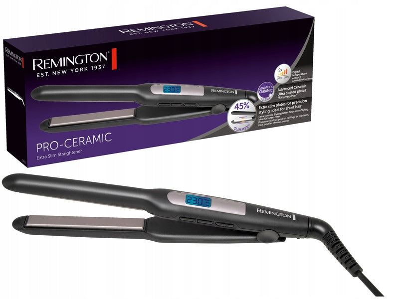 Prezent Prostownica remington S5515 Pro-Ceramic Extra Slim 230 stopni 30 w