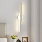 Lampa LED kinkiet ścienny biała nowoczesna salonu korytarz 4500K 24W 60cm oprawa do sypialni i przedpokoju, metalowa, 2