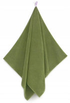 ZWOLTEX Ręcznik KIWI 2 khaki bawełna EGIPSKA 50x100 szybkoschnący do rąk i twarzy, gładki, 410–500 GSM