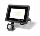 Naświetlacz Lampa Halogen LED 30W Czujnik Ruchu Zmierzchu reflektor zewnętrzny IP65 2700 lm neutralne białe światło