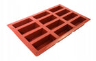 Forma silikonowa mini cake 79x29mm/H=30 silikomart foremka cukiernicza do ciastek i wypieków, 29 gniazd