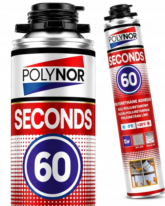 Klej do Styropianu pianoklej polynor 60 sekund mocny szybkowiążący 820 gr do ociepleń, płyt izolacyjnych, uniwersalny