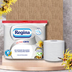 Papier Toaletowy regina UltraCare z balsamem dla skóry wrażliwej 4W - 9 szt celulozowy, bezzapachowy, 165 listków, biały