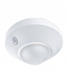 Lampka Sufitowa LED z Czujnikiem Ruchu i Zmierzchu 4000K 105lm nightlux Plafon bateryjny, biała oprawa z wbudowanym