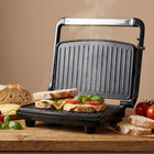 Grill elektryczny kontaktowy opiekacz toster do kanapek panini mocny 1600W nominalna