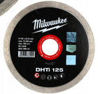 Milwaukee Tarcza diamentowa do płytek ceramicznych DHTi 125mm 4932399553 cięcie glazury, terakoty, otwór 22,2 mm