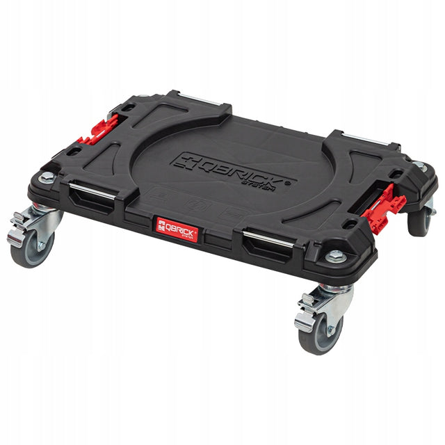 Qbrick PRO platforma transportowa na kółkach wózek do przewożenia skrzynek narzędziowych, podstawa jezdna, udźwig 100 kg