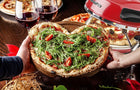 Piec do pizzy G3FERRARI G10006 kamień 400°C + NÓŻ do pizzy + ebook 10 l 1200 w czerwony