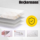Samoprzylepny panel ścienny 40x80 marmur PCV laminat połysk 3D płytki x10 okładzina dekoracyjna brązowo-beżowa, gładka