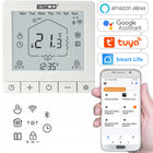 Esco TC-710 wifi tuya biały regulator sterownik termostat podłogowy kc376 wodne 1000 W/m²