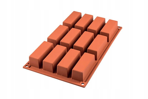 Forma silikonowa mini cake 79x29mm/H=30 silikomart foremka cukiernicza do ciastek i wypieków, 29 gniazd