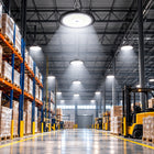 Lampa Wisząca LED Przemysłowa High Bay UFO Magazyn Hala 100W 12000lm IP65 oprawa do warsztatu i fabryki, czarna
