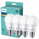 Żarówka LED E27 philips 10W = 75W 1055lm 2700K barwa ciepła premium 4 szt. tradycyjny kształt, energooszczędne źródło