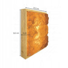 Lampa solna Panel solny do Sauny Sól Himalajska 22,5x32,5cm ścianka z cegieł solnych, do kabiny fińskiej, dekoracja