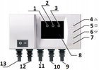 STEROWNIK ST-03 WIFI REGULATOR POMPY C.O. i C.W.U. KOTŁA PIECA LED (CS-08) /Wzór