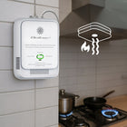 Czujnik gazu LPG Propan-Butan Qoltec Certyfikat EN50194 230V Alarm 85dB LED detektor wycieku, do domu, sygnalizacja